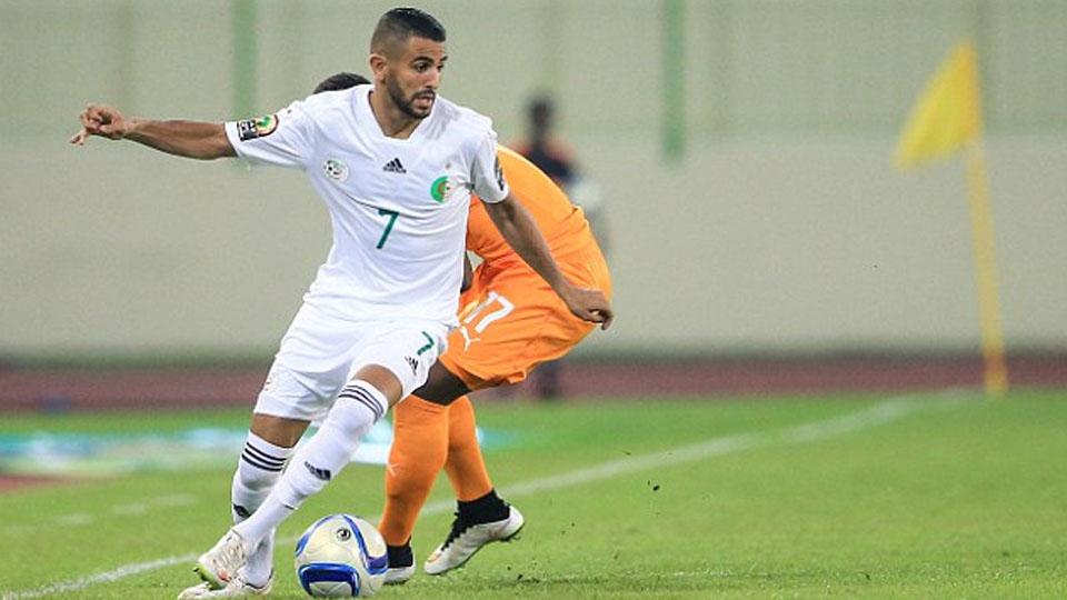 Riyad Mahrez gelandang Timnas Aljazair. - INDOSPORT